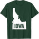 Idaho Is Not Iowa Funny Midwest Geography Mix-up Inside Joke T-Shirt - T-Shirt | Forest