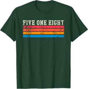 Albany New York Vintage Retro Area Code T-Shirt - T-Shirt | Forest