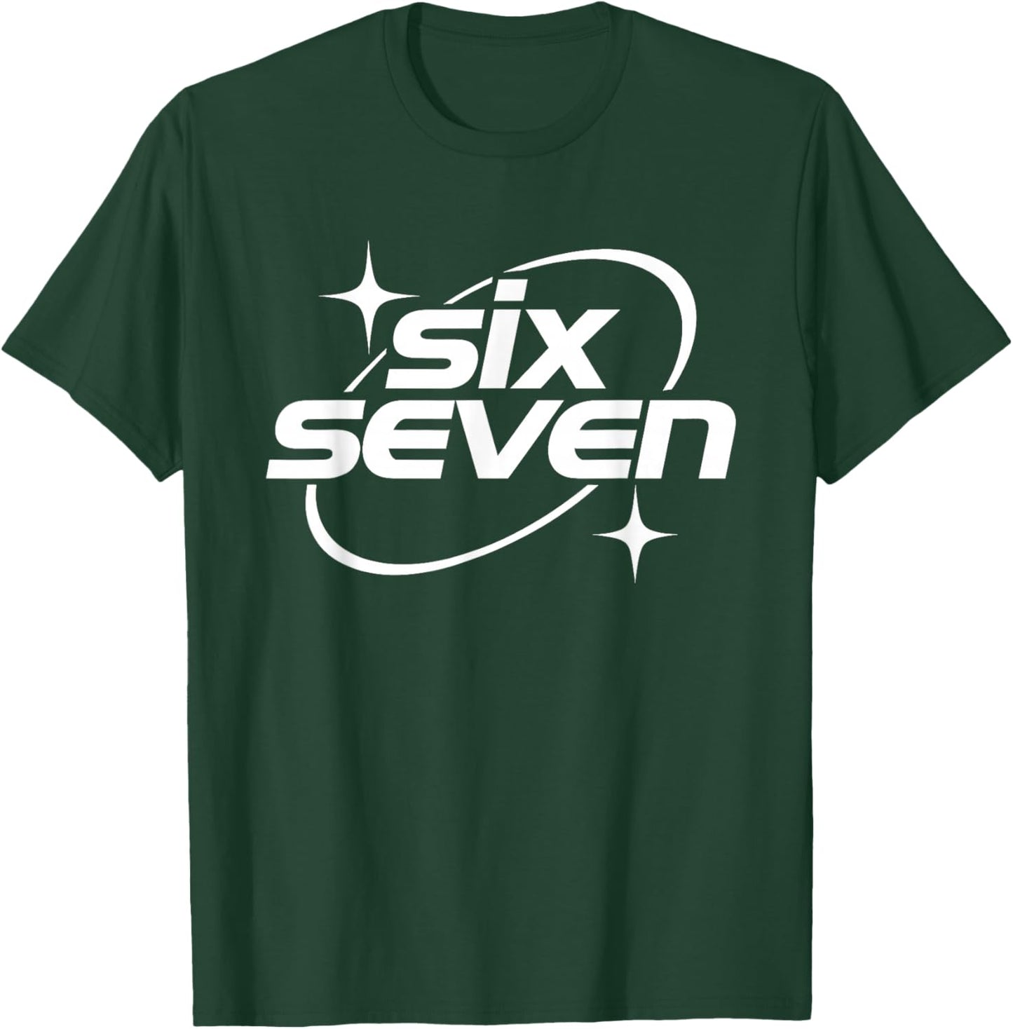 Six Seven Meme Cool Y2k 67 Gen Alpha Slang T-Shirt - T-Shirt | Forest