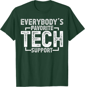 Tech Support T-Shirt - T-Shirt | Forest
