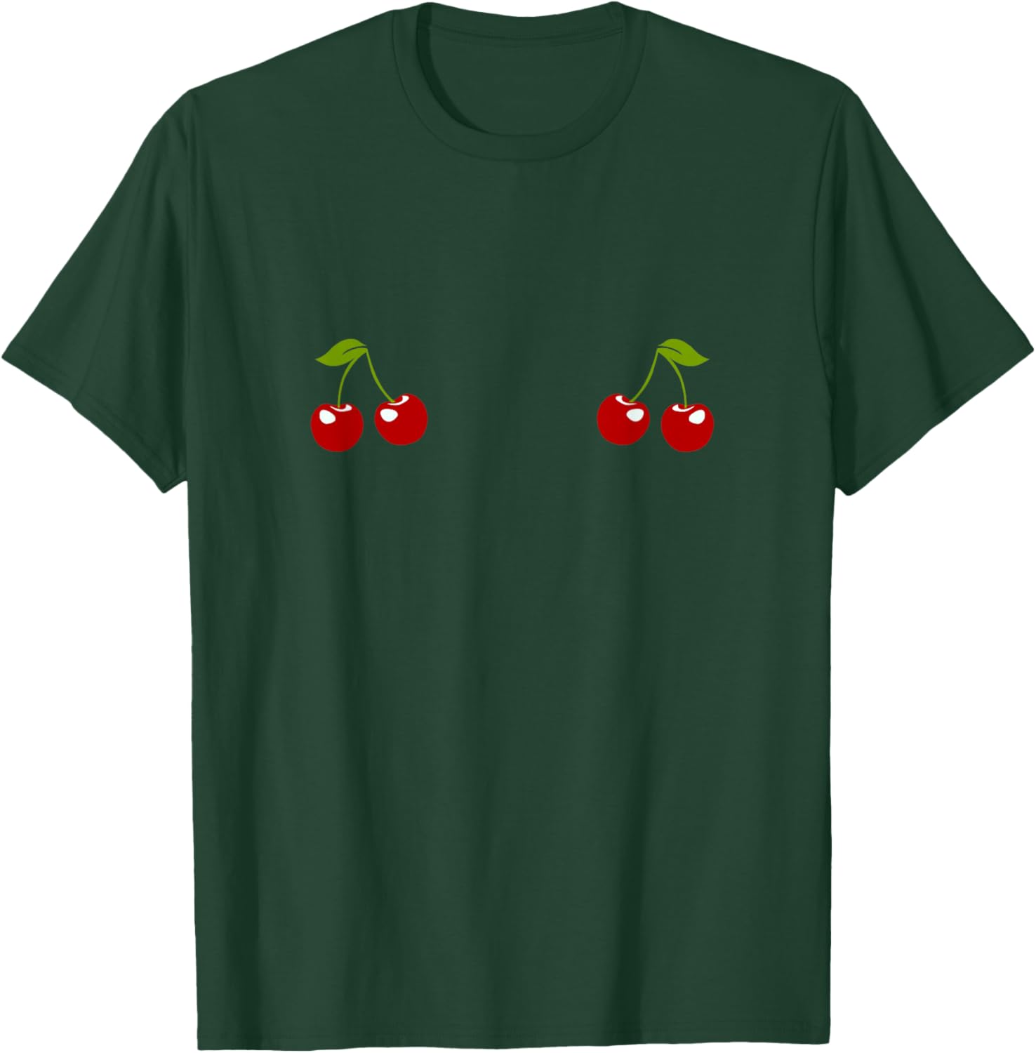Funny Cherry Boobs T-Shirt - T-Shirt | Forest