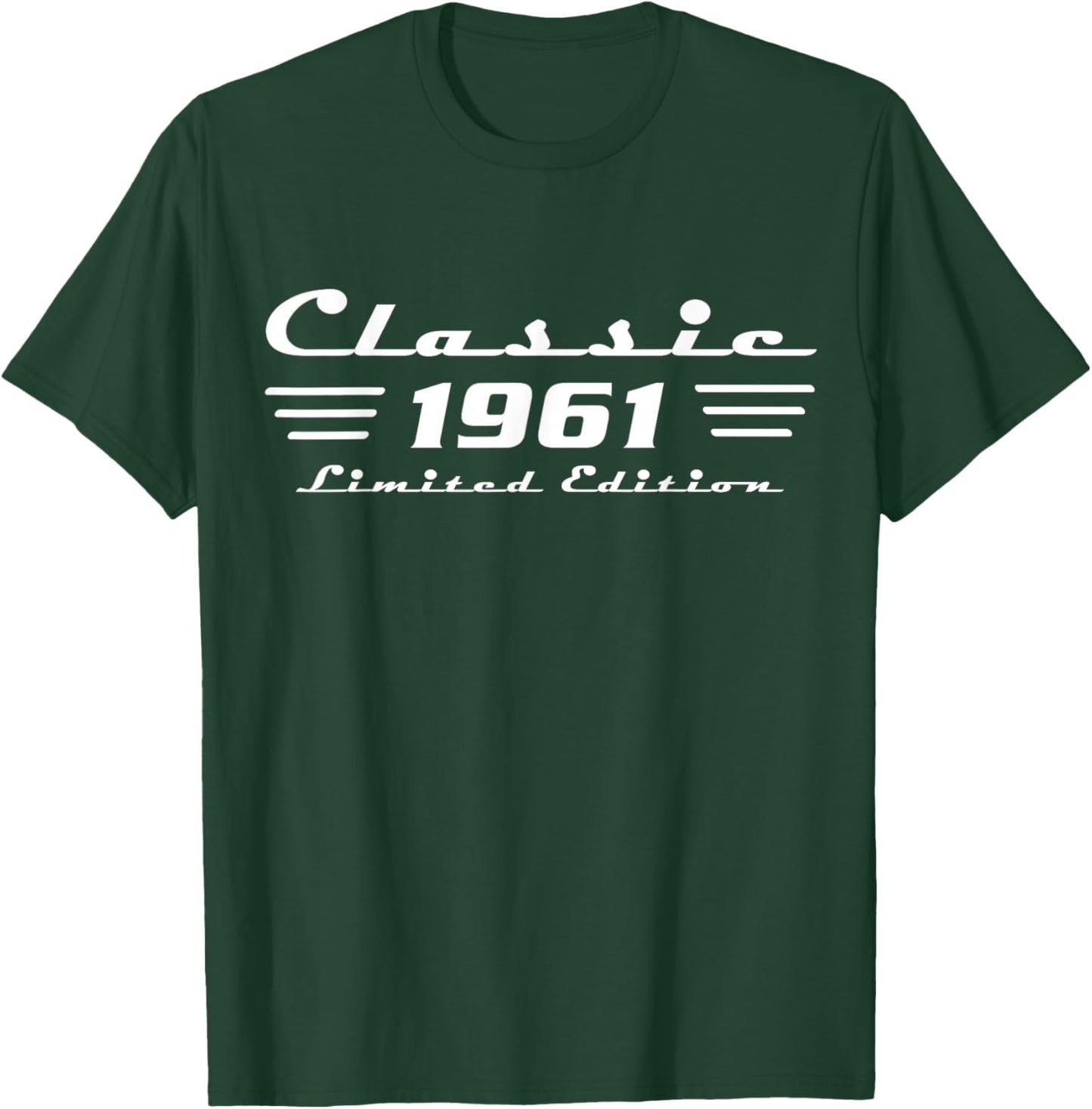 1961 Birthday Man 65th Decoration Funny 65s 65th Birthday T-Shirt - T-Shirt | Forest