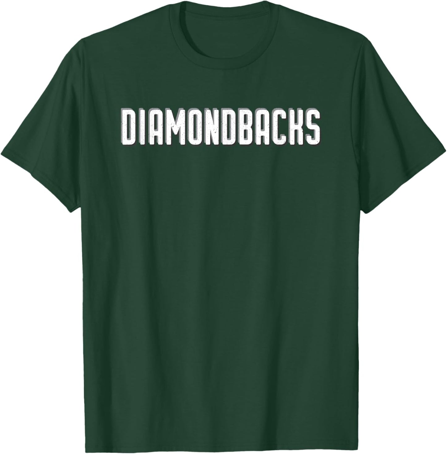 Diamondbacks Century Vintage Distressed HS T-Shirt - T-Shirt | Forest