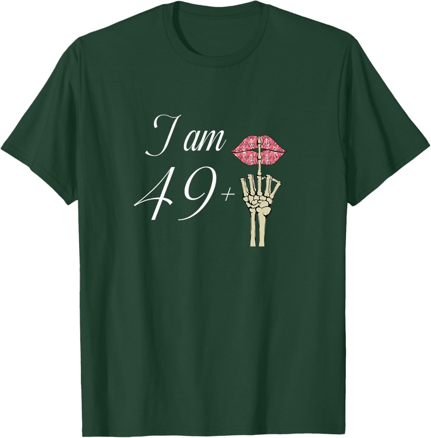 I am 49 Plus 1 Middle Finger 50th Birthday T-Shirt - T-Shirt | Forest