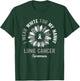 I Wear White For My Nanny Lung Cancer Awareness Sunflower T-Shirt - T-Shirt | Forest