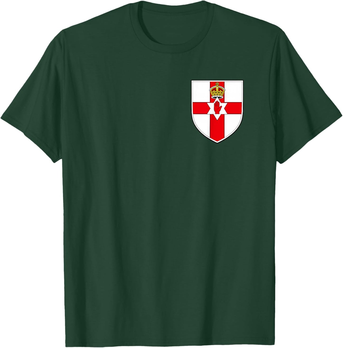 Drapeau de l'Irlande du Nord - Armoiries de l'Irlande du T-Shirt - T-Shirt | Forest
