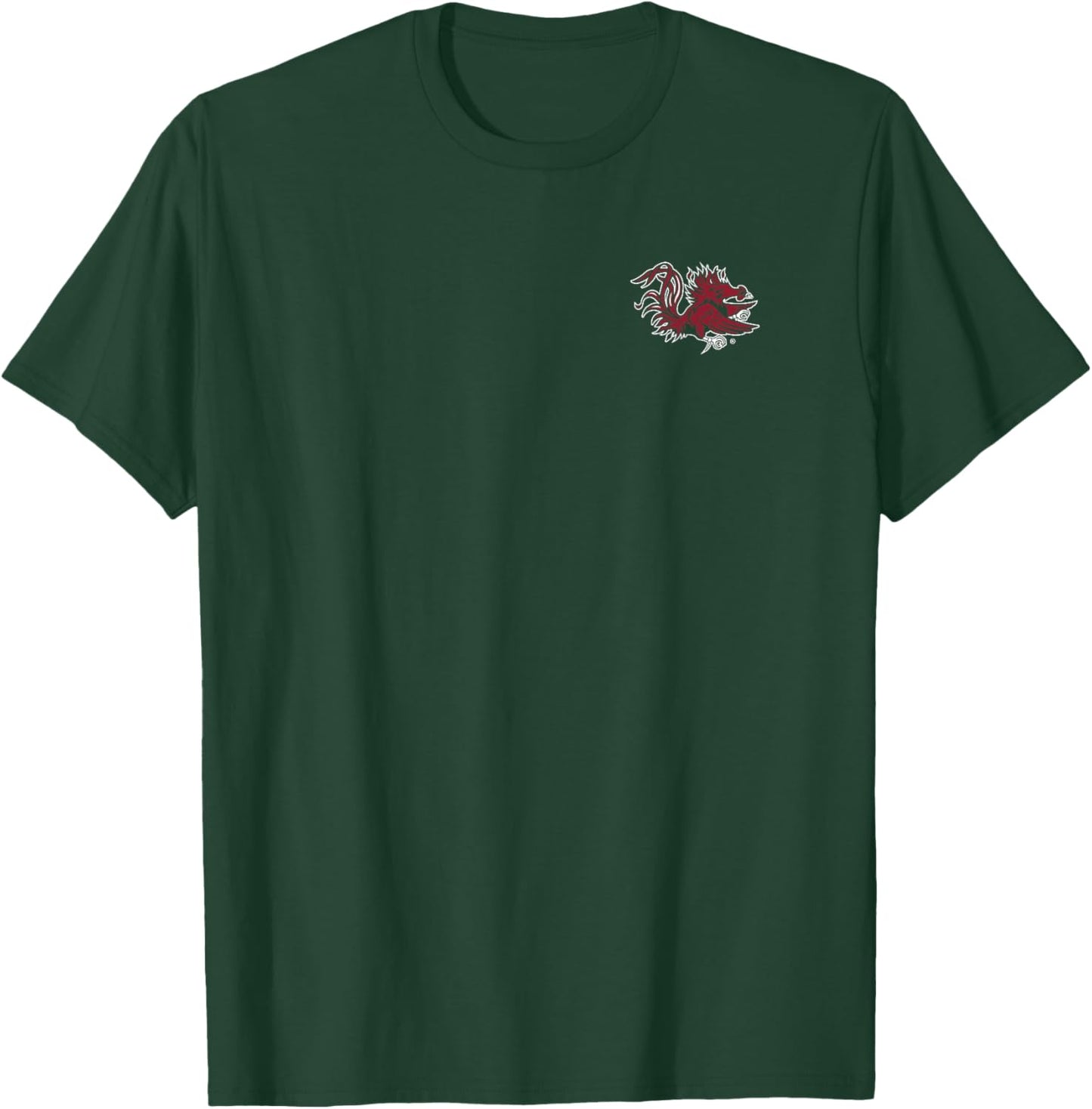South Carolina Gamecocks Icon Front/Back Black T-Shirt - T-Shirt | Forest