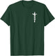 Christian Jesus Rugged Cross T-Shirt - T-Shirt | Forest