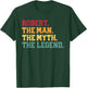 Robert - The Man Myth Legend Funny Father's Day Birthday T-Shirt - T-Shirt | Forest