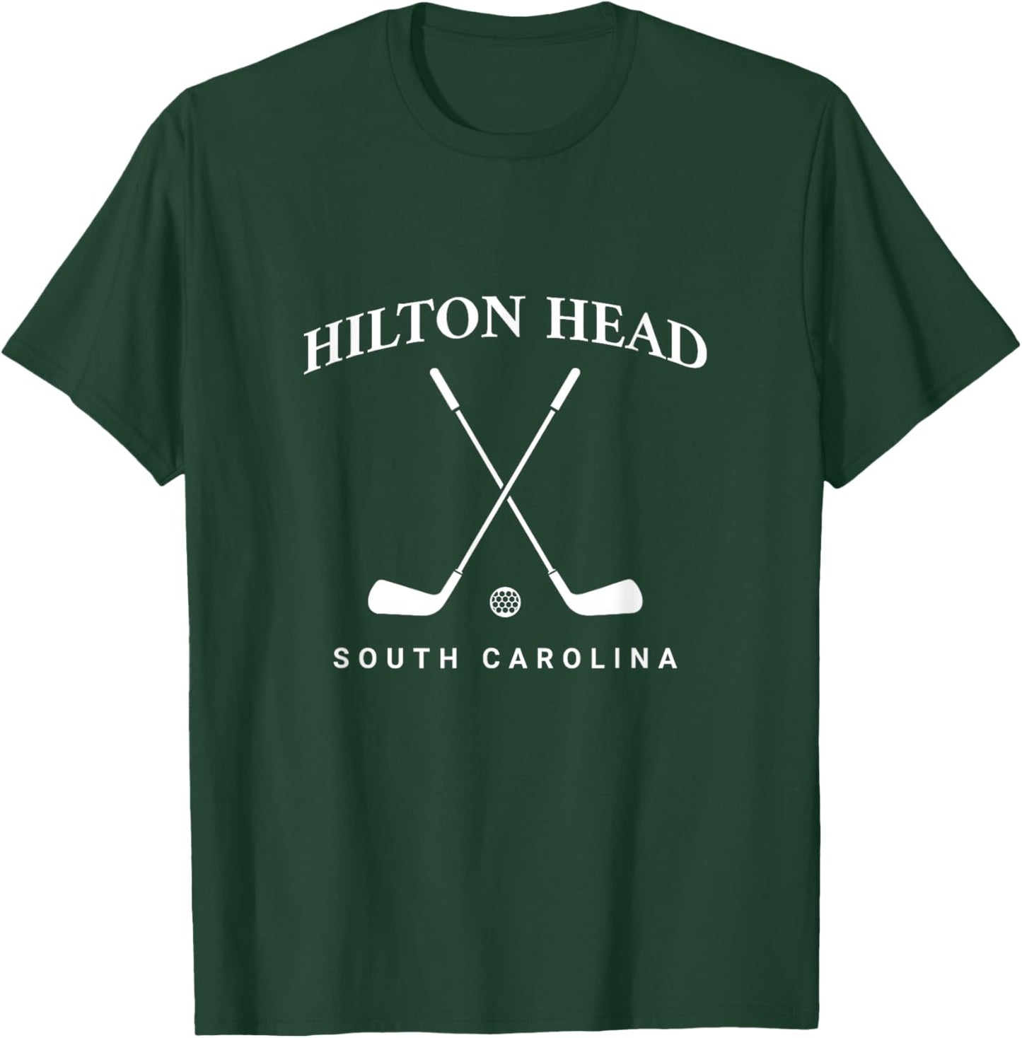 Hilton Head South Carolina Golf T-Shirt - T-Shirt | Forest