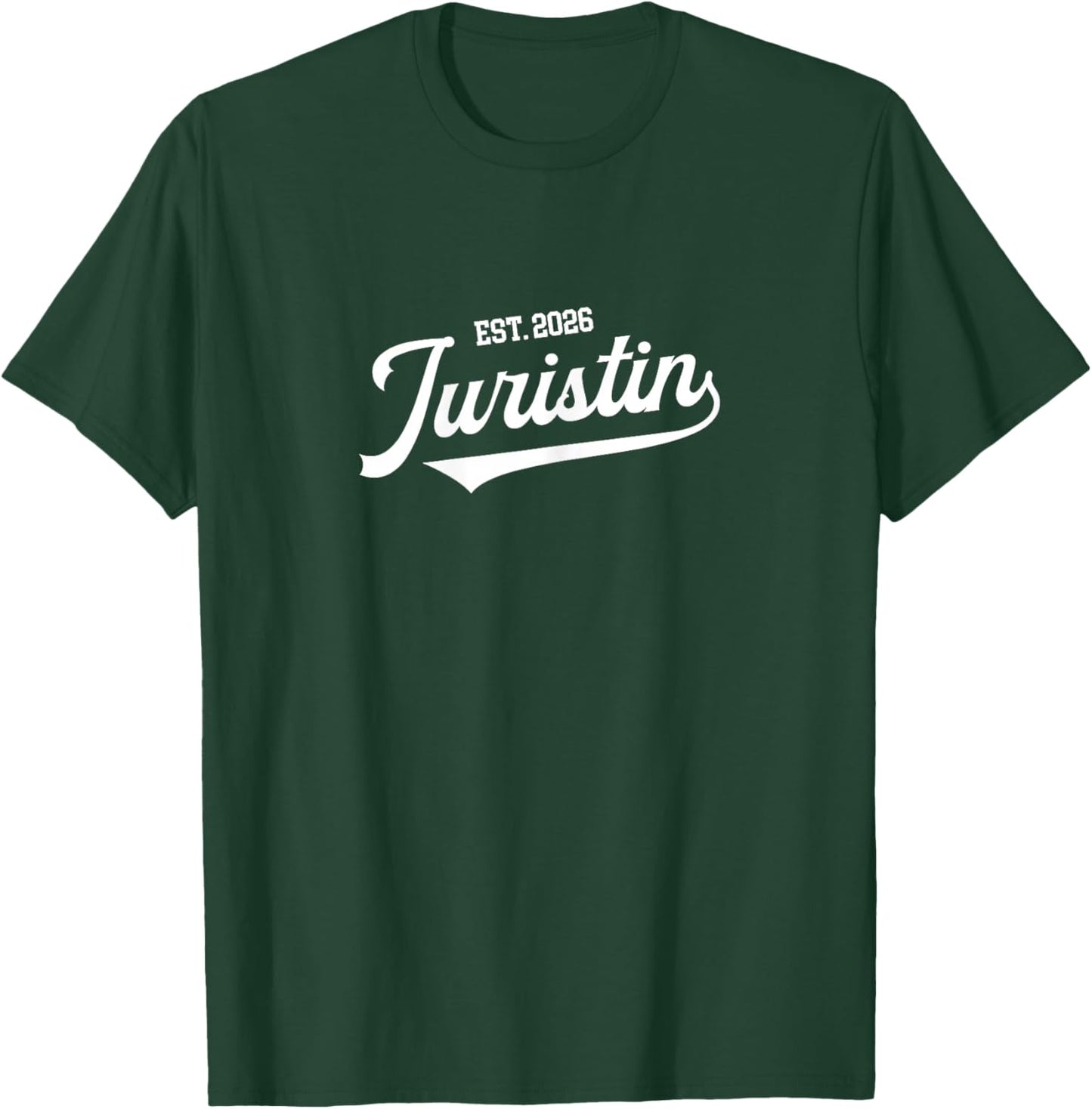 Juristen Jurastudentin Jura Examen bestanden 2026 Juristin T-Shirt - T-Shirt | Forest