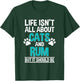 Life Isn't All About Cats And Rum, Rum Drinker T-Shirt - T-Shirt | Forest