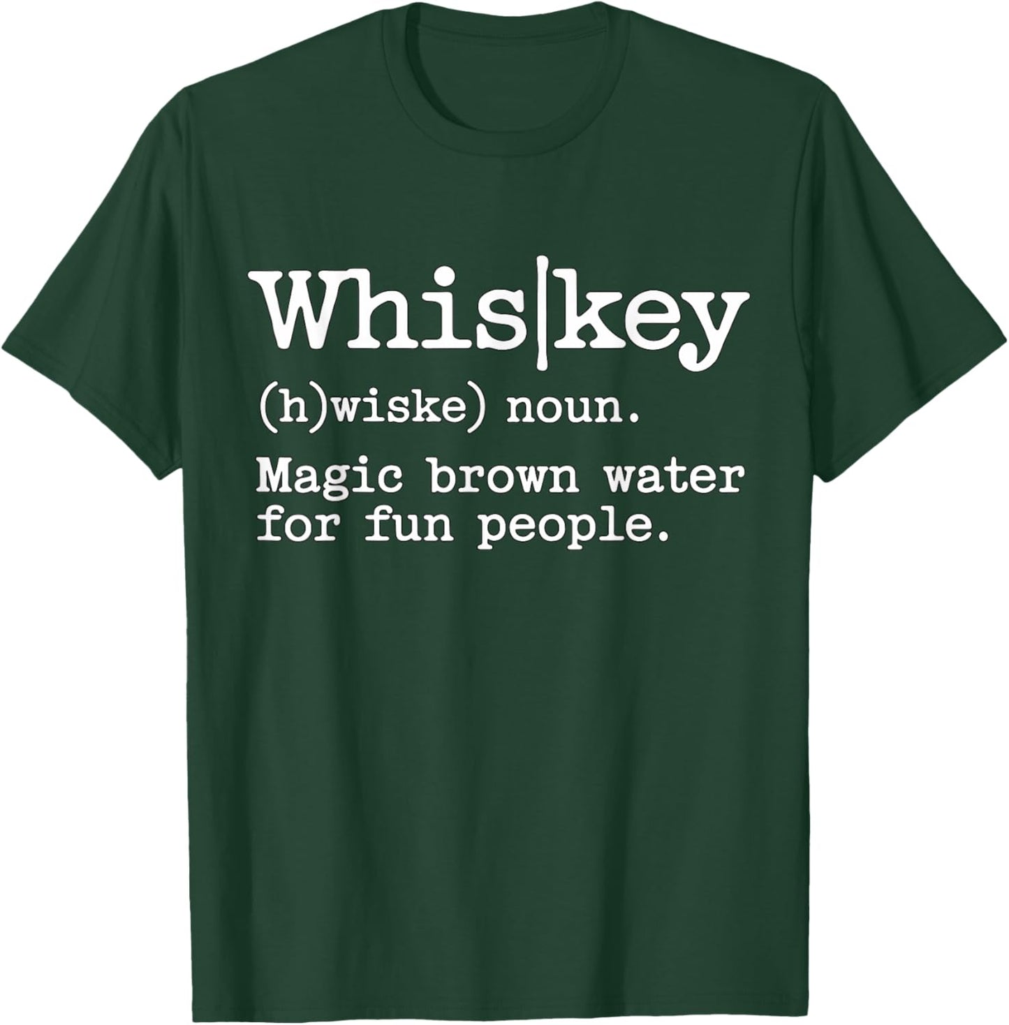 Whiskey Definition T-Shirt - T-Shirt | Forest