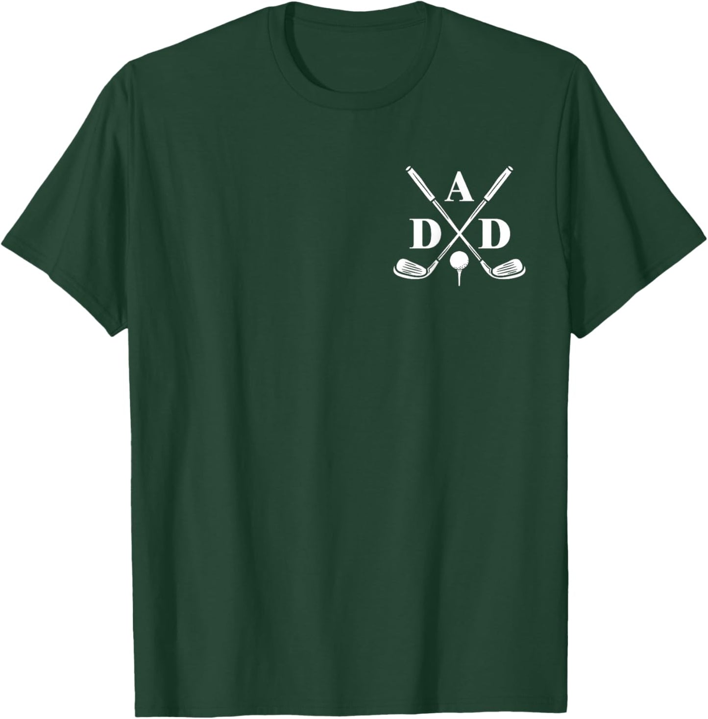 Funny Par Dad Golf Matching Golfing Quote Party Pocket T-Shirt - T-Shirt | Forest