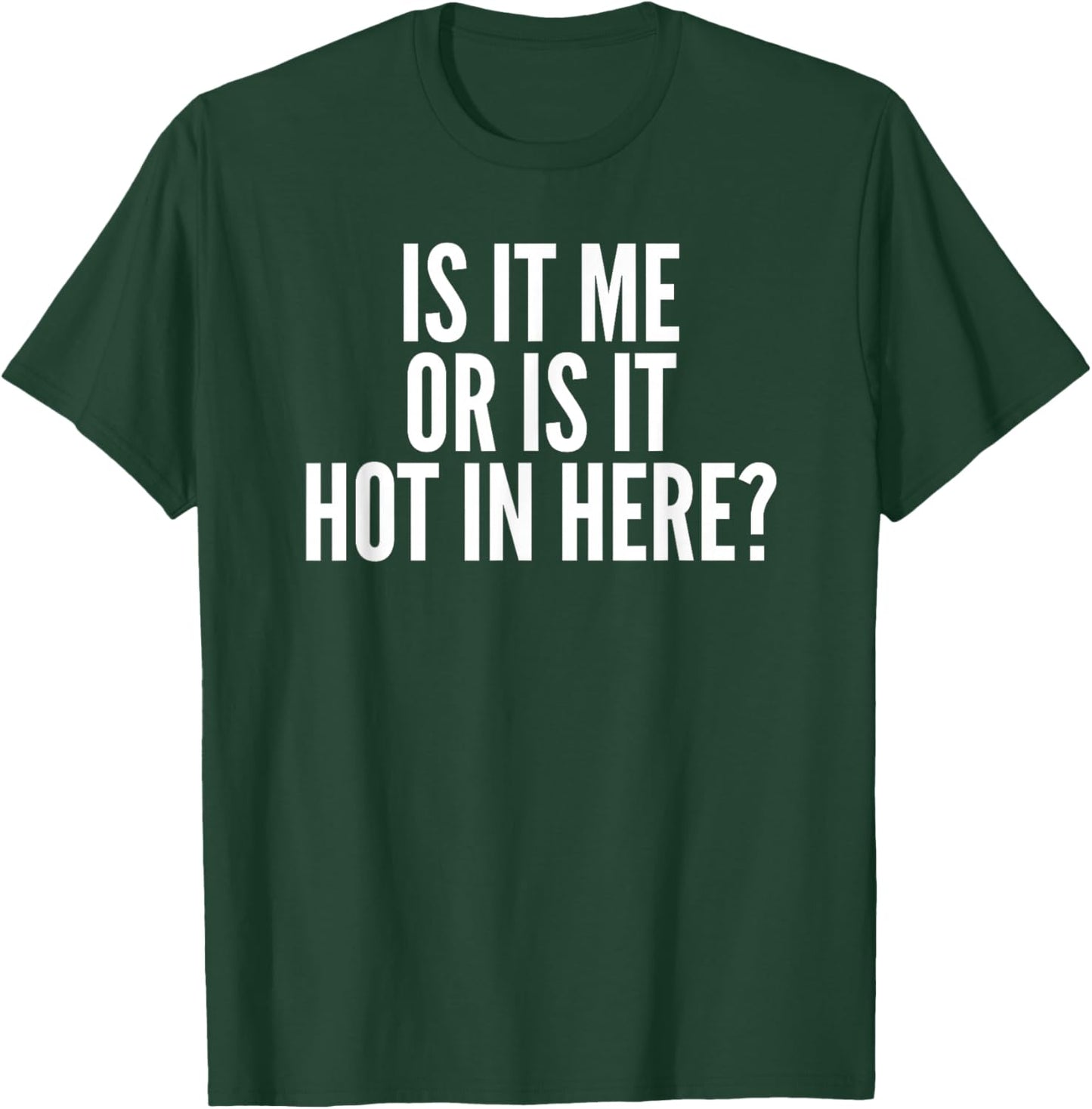 Tennessee Merchant Is It Me Or Is It Hot In Here? , Small, Black T-Shirt - T-Shirt | Forest