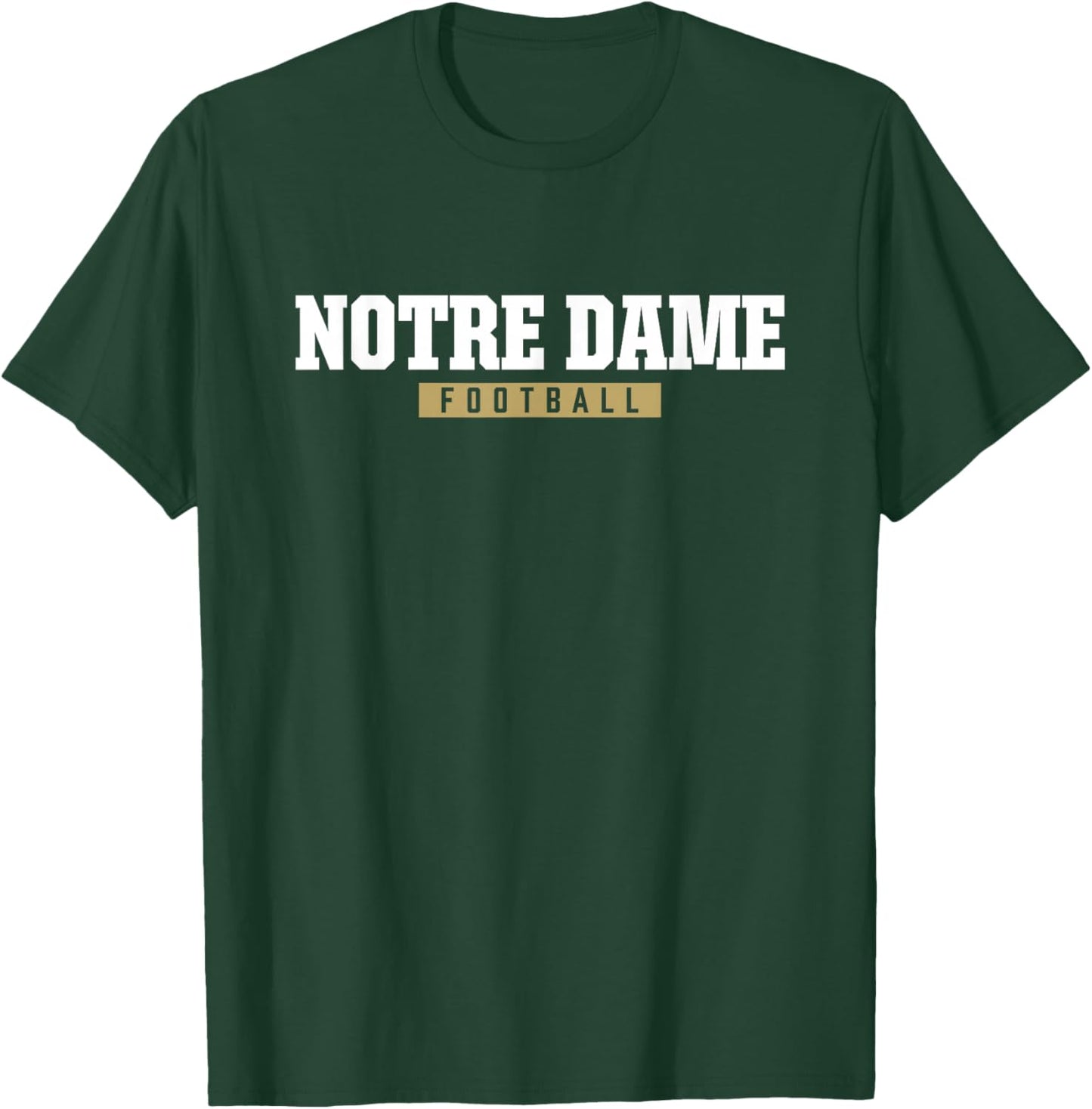 Notre Dame High School Football HS T-Shirt - T-Shirt | Forest
