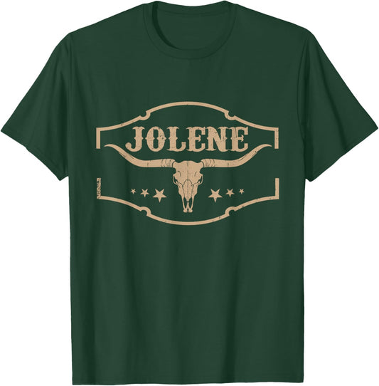 Graphic Jolene Last Name Personalized Outfits Lovely Animal T-Shirt - T-Shirt | Forest