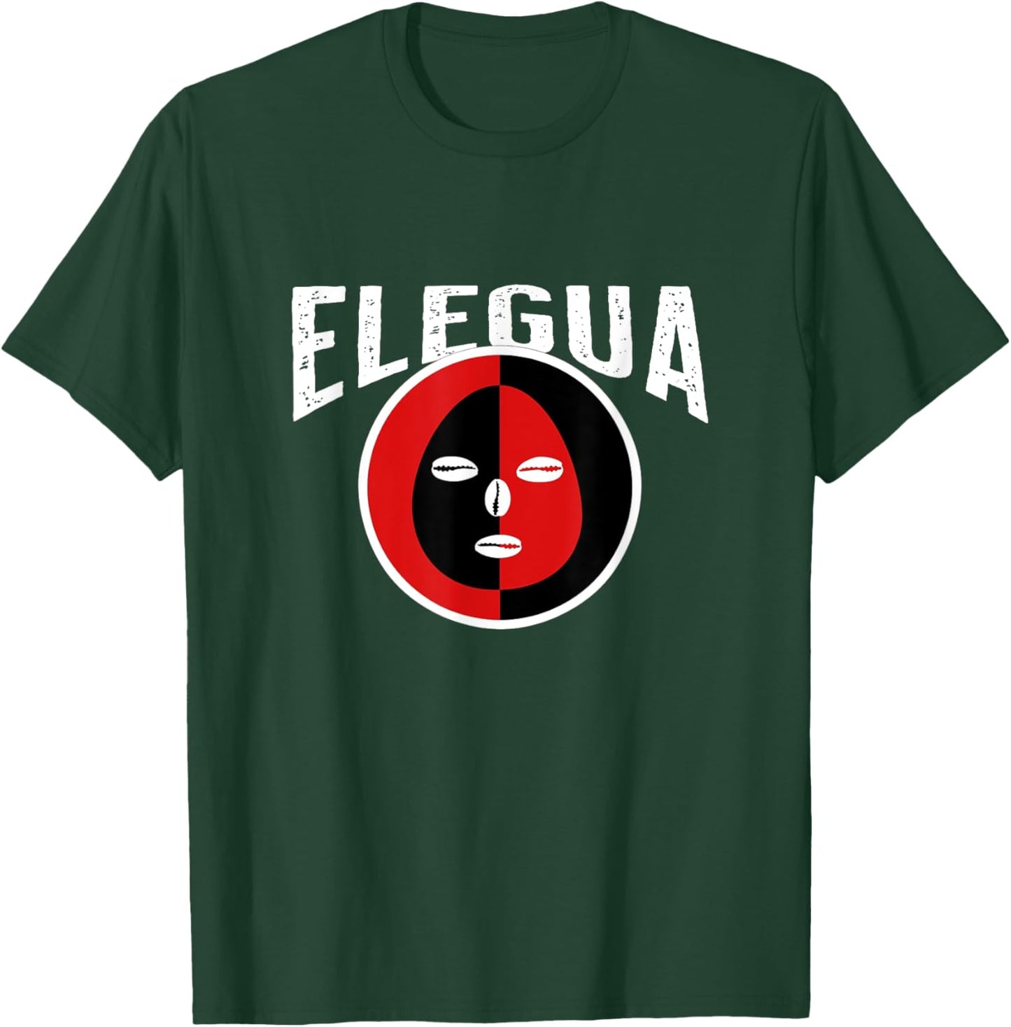 Elegua Yoruba Religion Nigeria Men Women retro vintage T-Shirt - T-Shirt | Forest