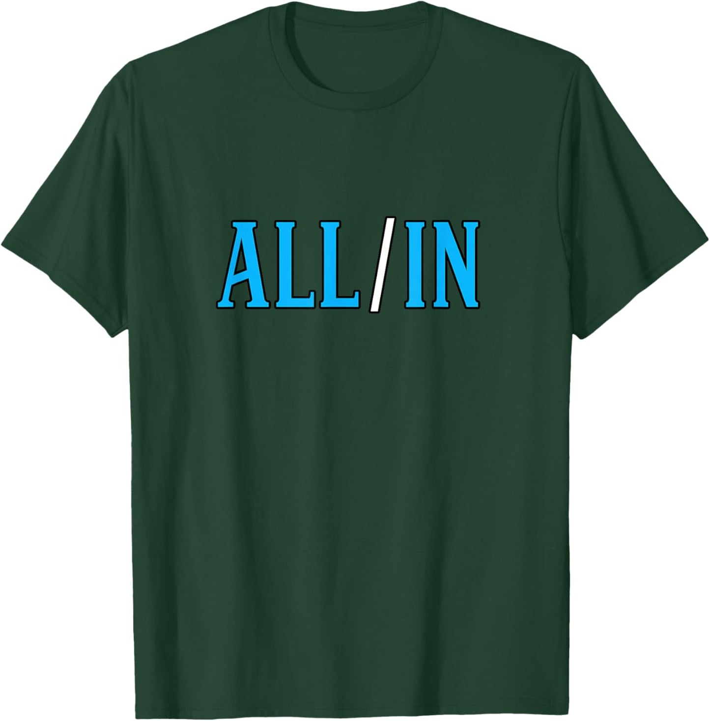 Blue All/in Blue Graphic T-Shirt - T-Shirt | Forest