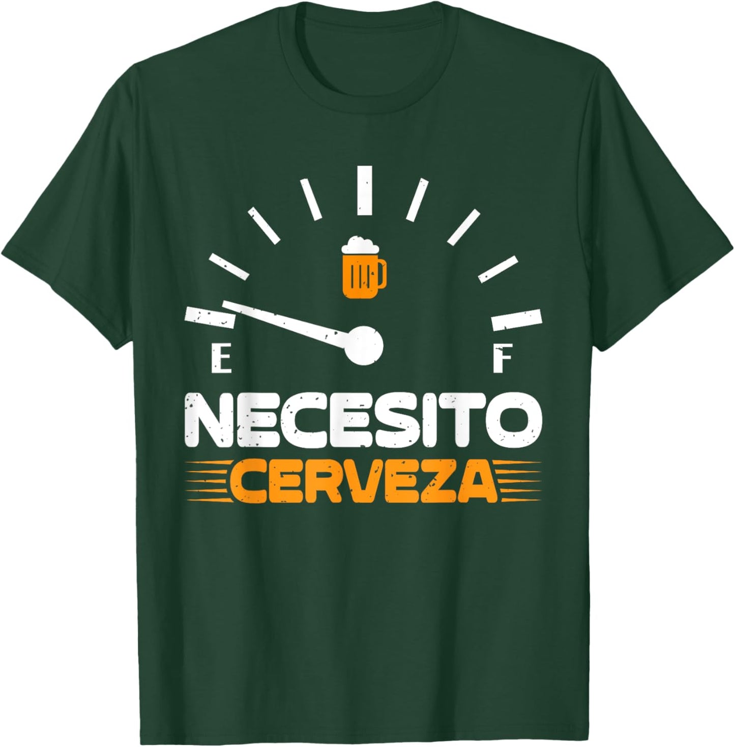 Beer Mexican Party men Necesito Cerveza Cinco De Mayo Beer T-Shirt - T-Shirt | Forest