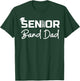 Senior Marching Band Dad 2027 Proud Band Parent Class 2027 T-Shirt - T-Shirt | Forest