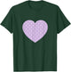 Light Purple White Polka Dot Pattern Cute Minimalist Graphic T-Shirt - T-Shirt | Forest