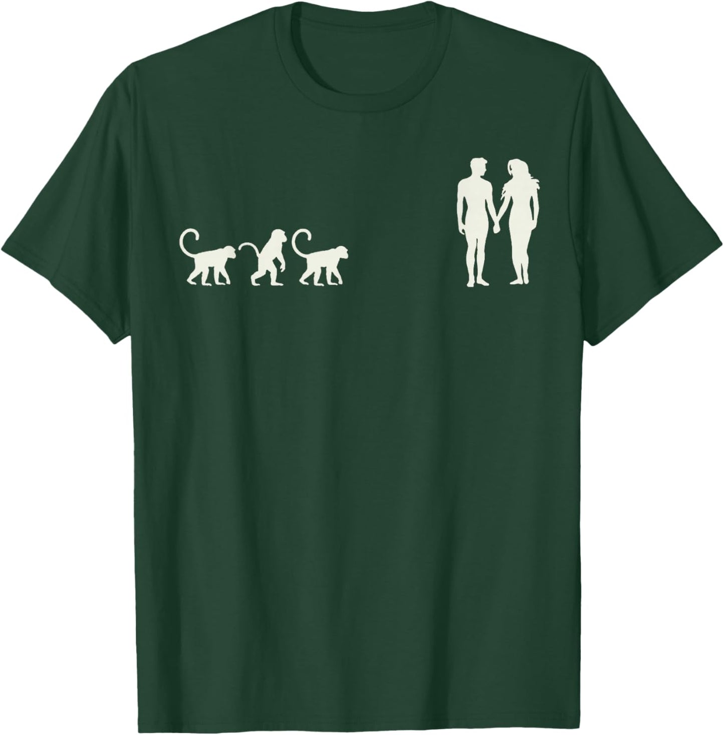 God Created Them Male and Female T-Shirt - T-Shirt | Forest