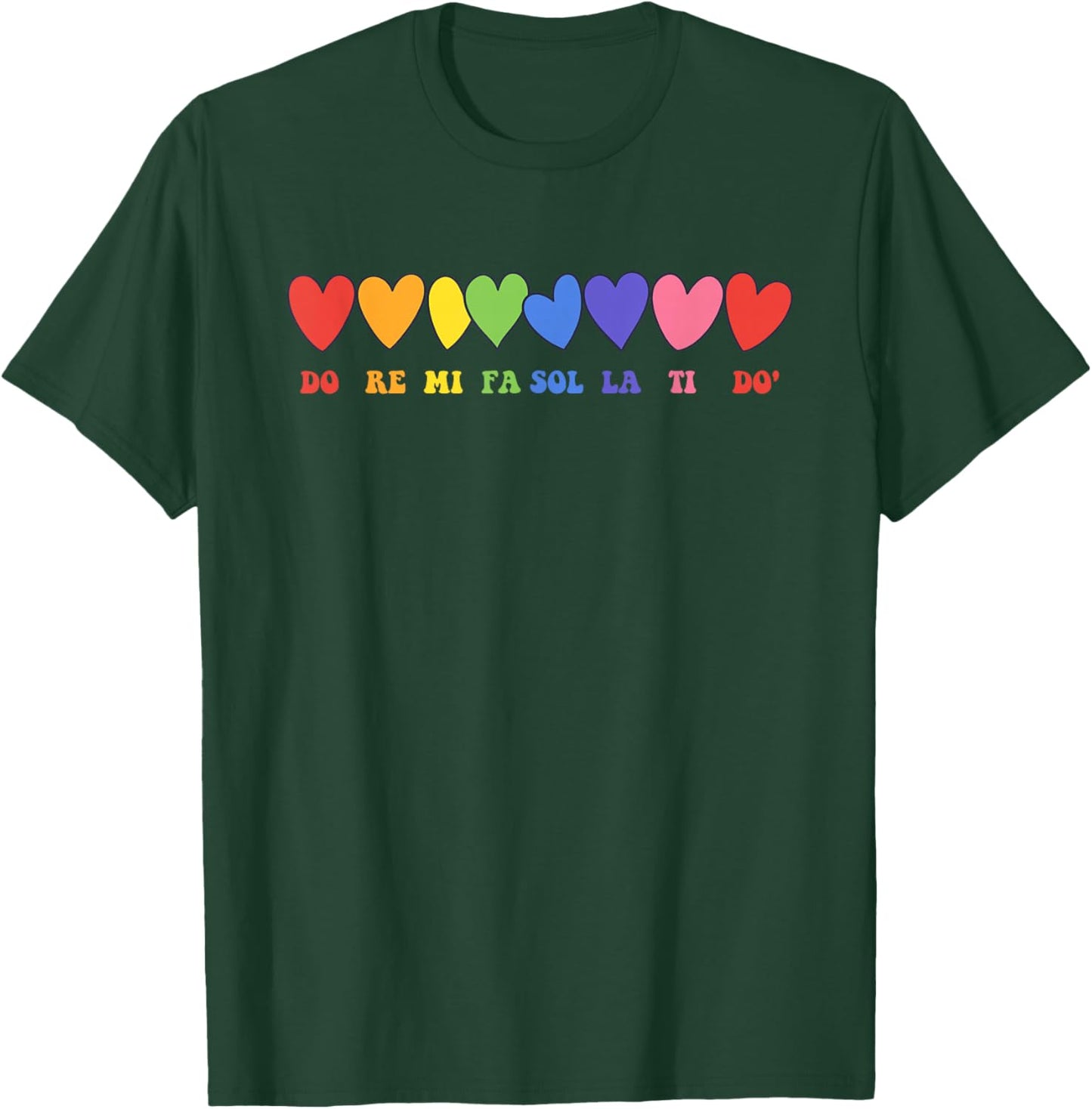Do Re Mi FA Sol La Ti Do Music Lover Chorus Design T-Shirt - T-Shirt | Forest