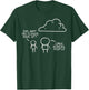 Dad What Are Clouds Made Of Linux Servers IT Programmer Men T-Shirt - T-Shirt | Forest
