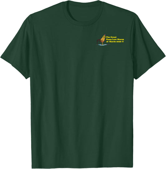 Back Design: The Great Kona Low Storm! T-Shirt - T-Shirt | Forest