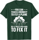 Funny Aircraft Mechanic Art Boys Aircraft Technician T-Shirt - T-Shirt | Forest