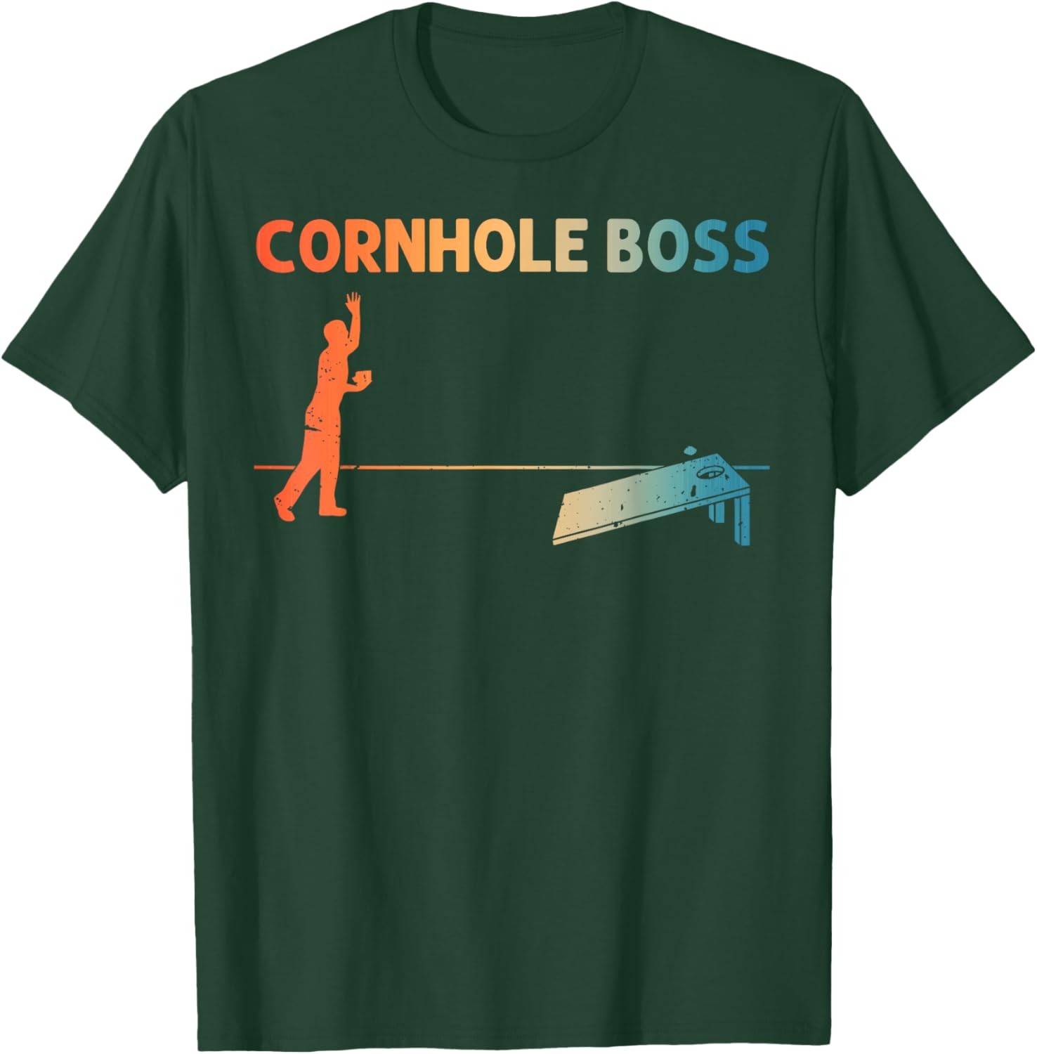 Cool Cornhole Art Women Corn Hole Team Player Master T-Shirt - T-Shirt | Forest