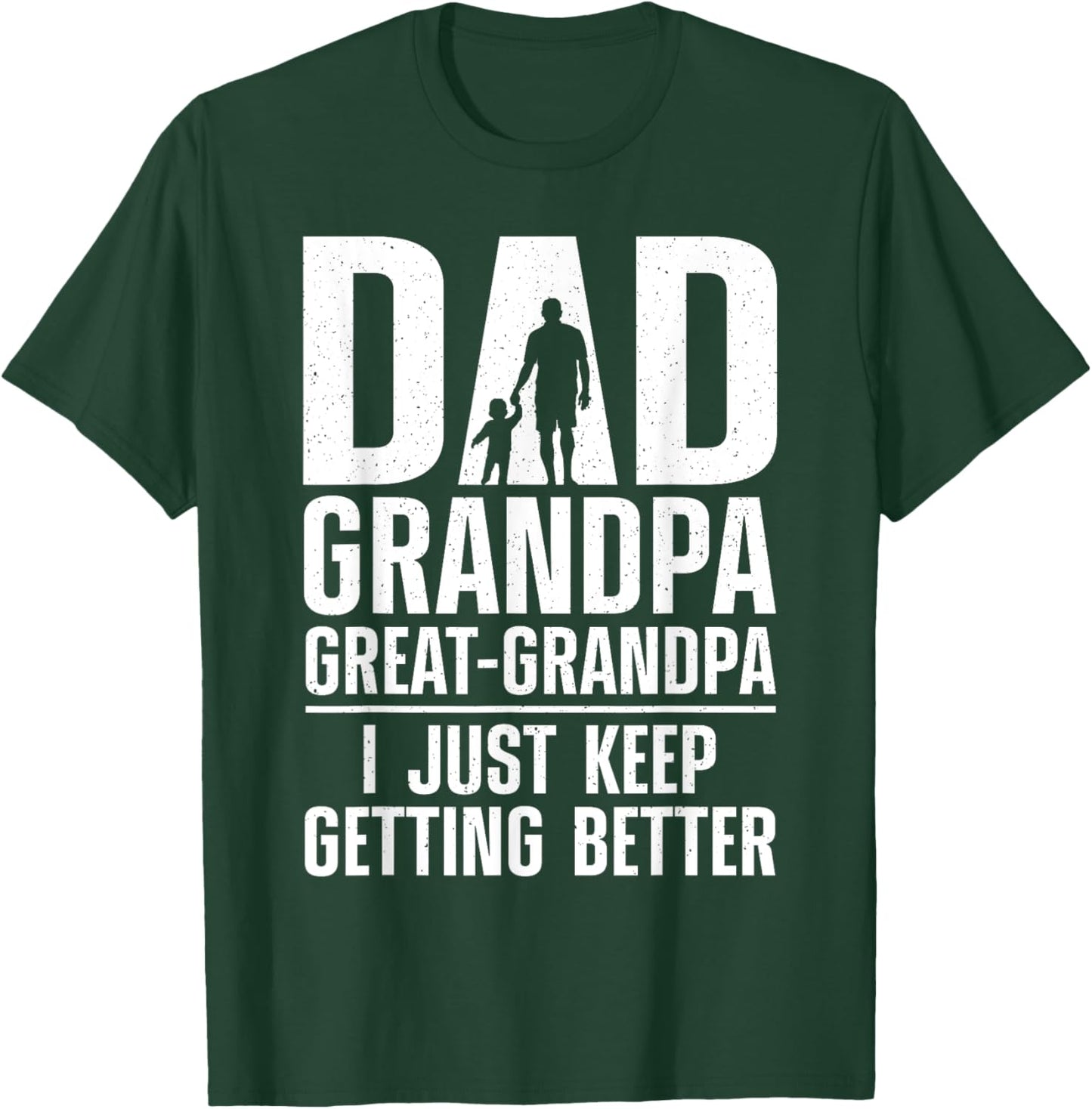 Cool Great Grandpa Art For Grandpa Men Great Grandfather T-Shirt - T-Shirt | Forest