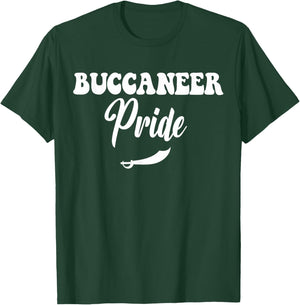 Buccaneer Pride High School Buccaneers Sports Team Bucs T-Shirt - T-Shirt | Forest