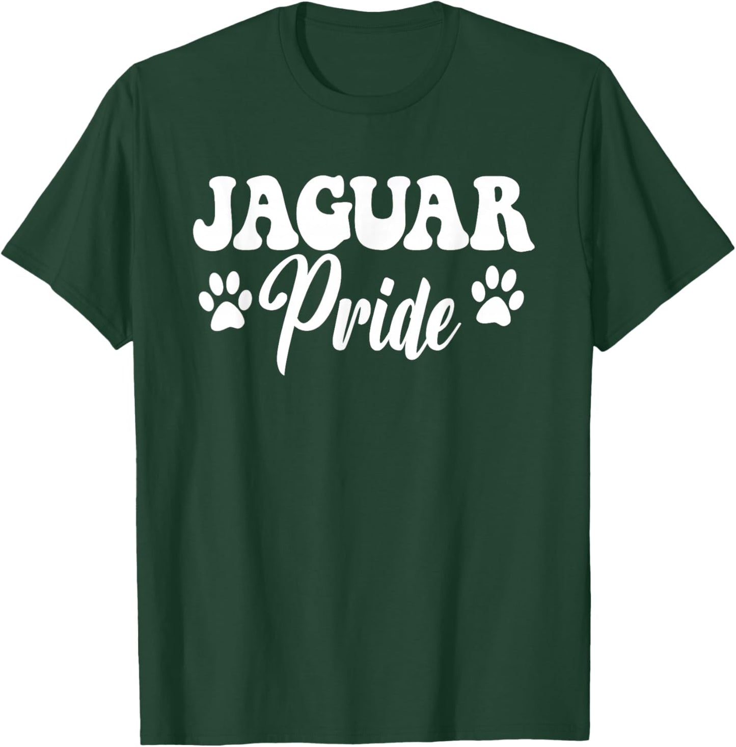 Jaguar Pride High School Jaguars Sports Team Jaguars T-Shirt - T-Shirt | Forest