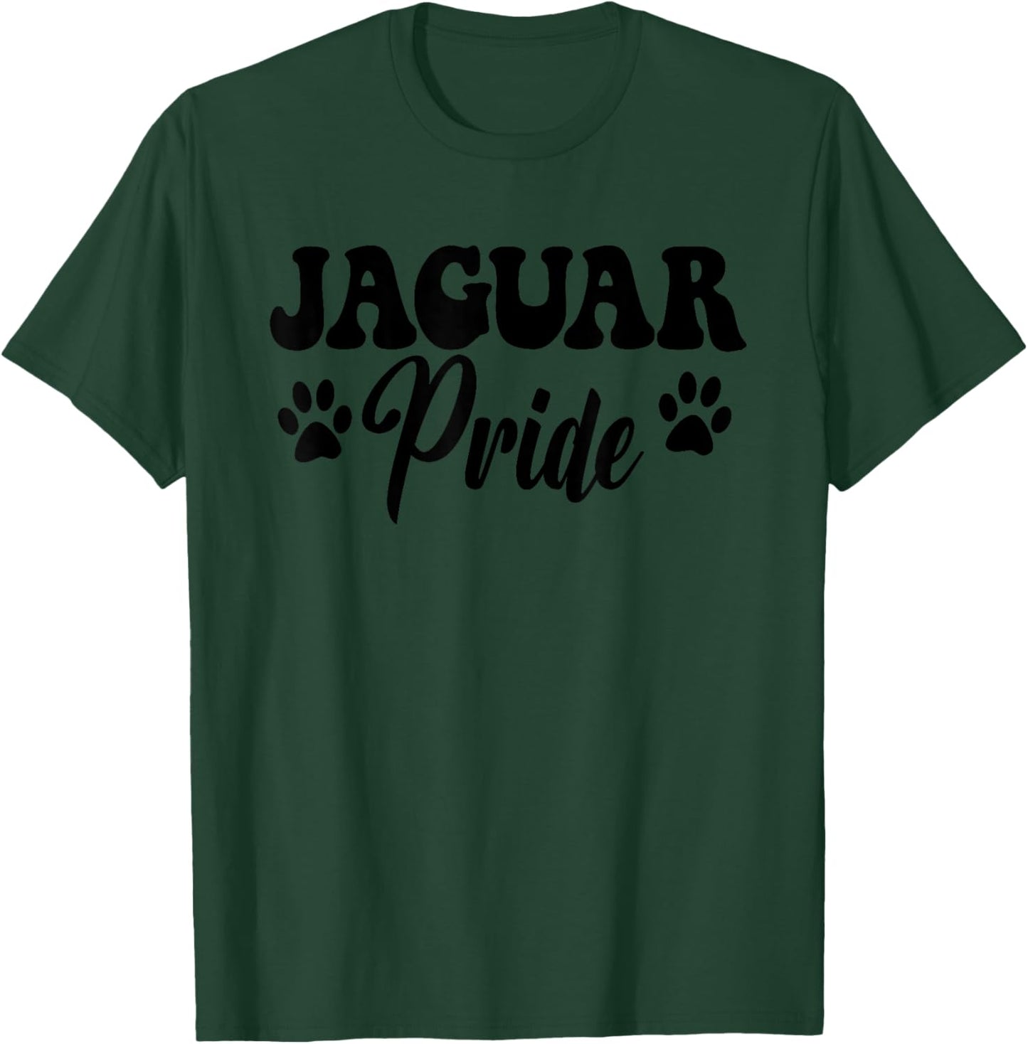 Jaguar Pride High School Jaguars Sports Team Jaguars T-Shirt - T-Shirt | Forest