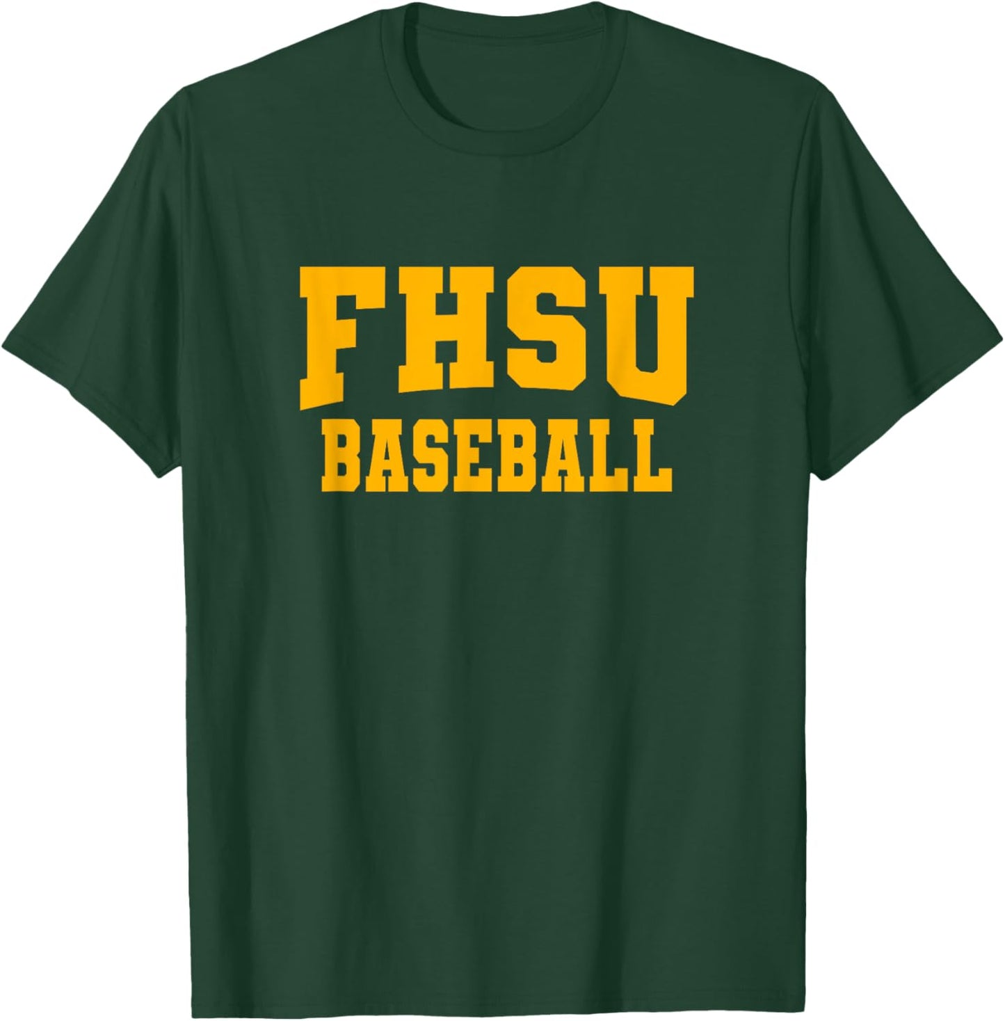 FHSU Baseball Fort Hays State Tigers NCAA FHSU11 T-Shirt - T-Shirt | Forest