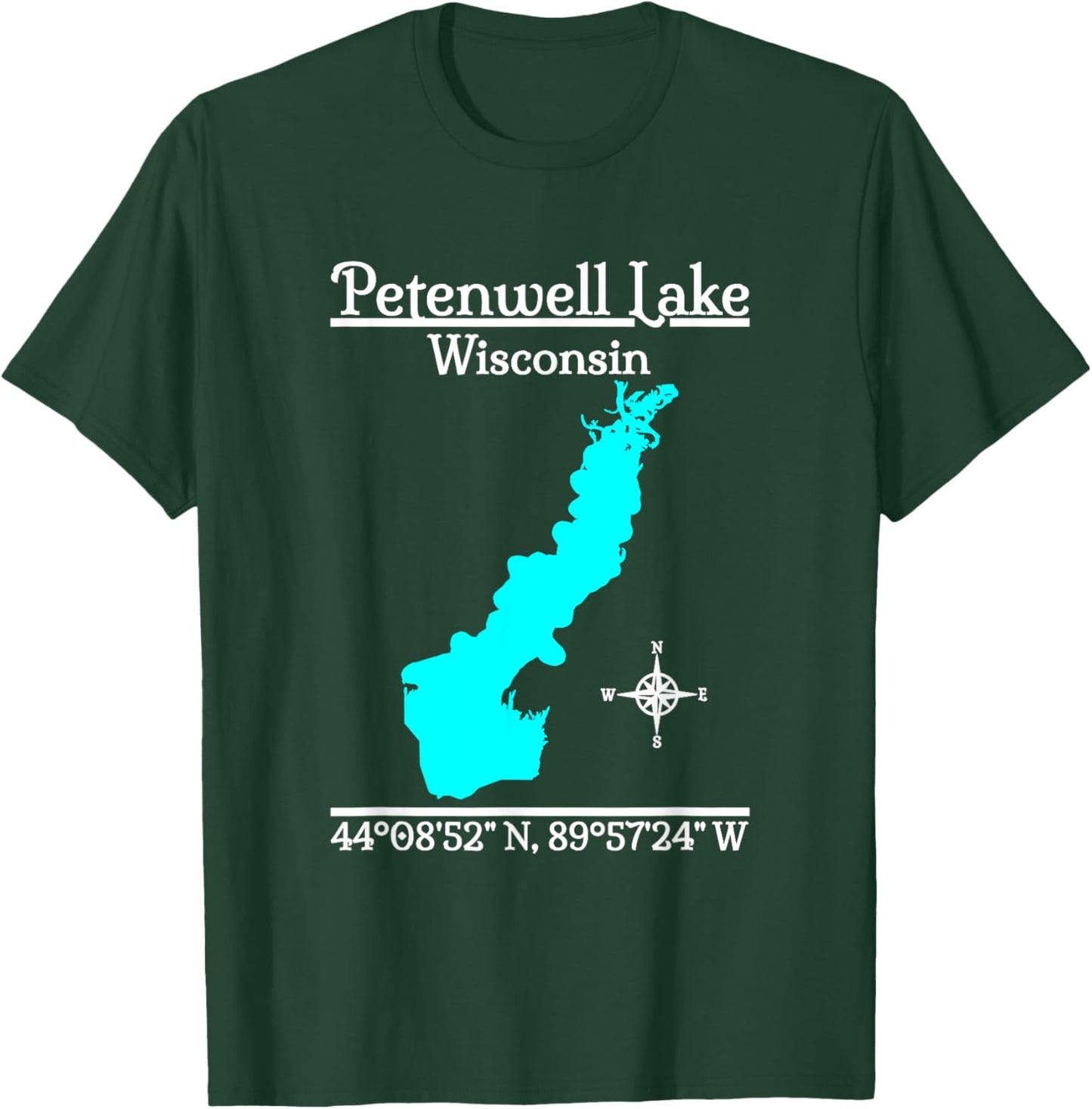 Petenwell Lake - Wisconsin T-Shirt - T-Shirt | Forest