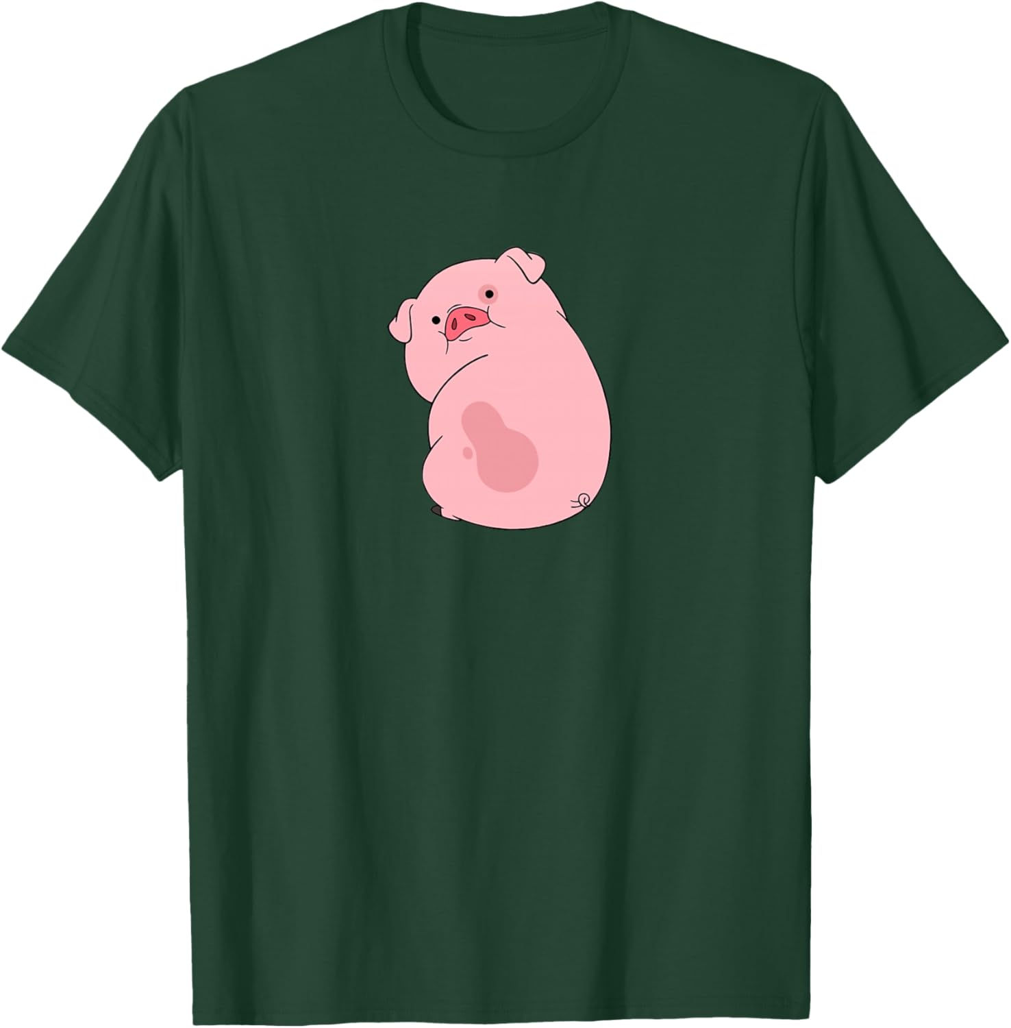Disney Channel Gravity Falls Waddles the Pig Premium T-Shirt - T-Shirt | Forest