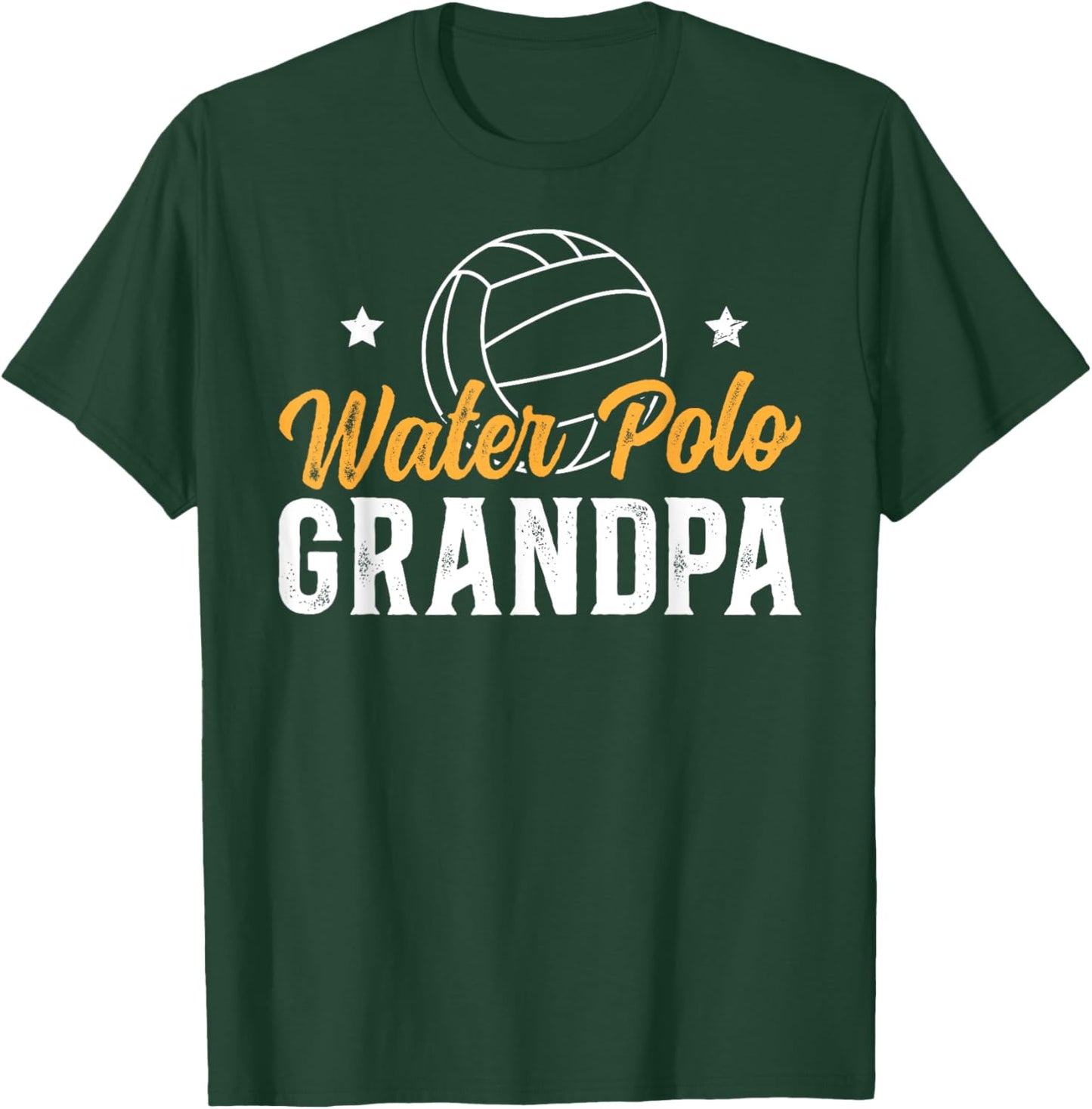 Water Polo Grandpa Of A Water Polo Player Grandfather T-Shirt - T-Shirt | Forest