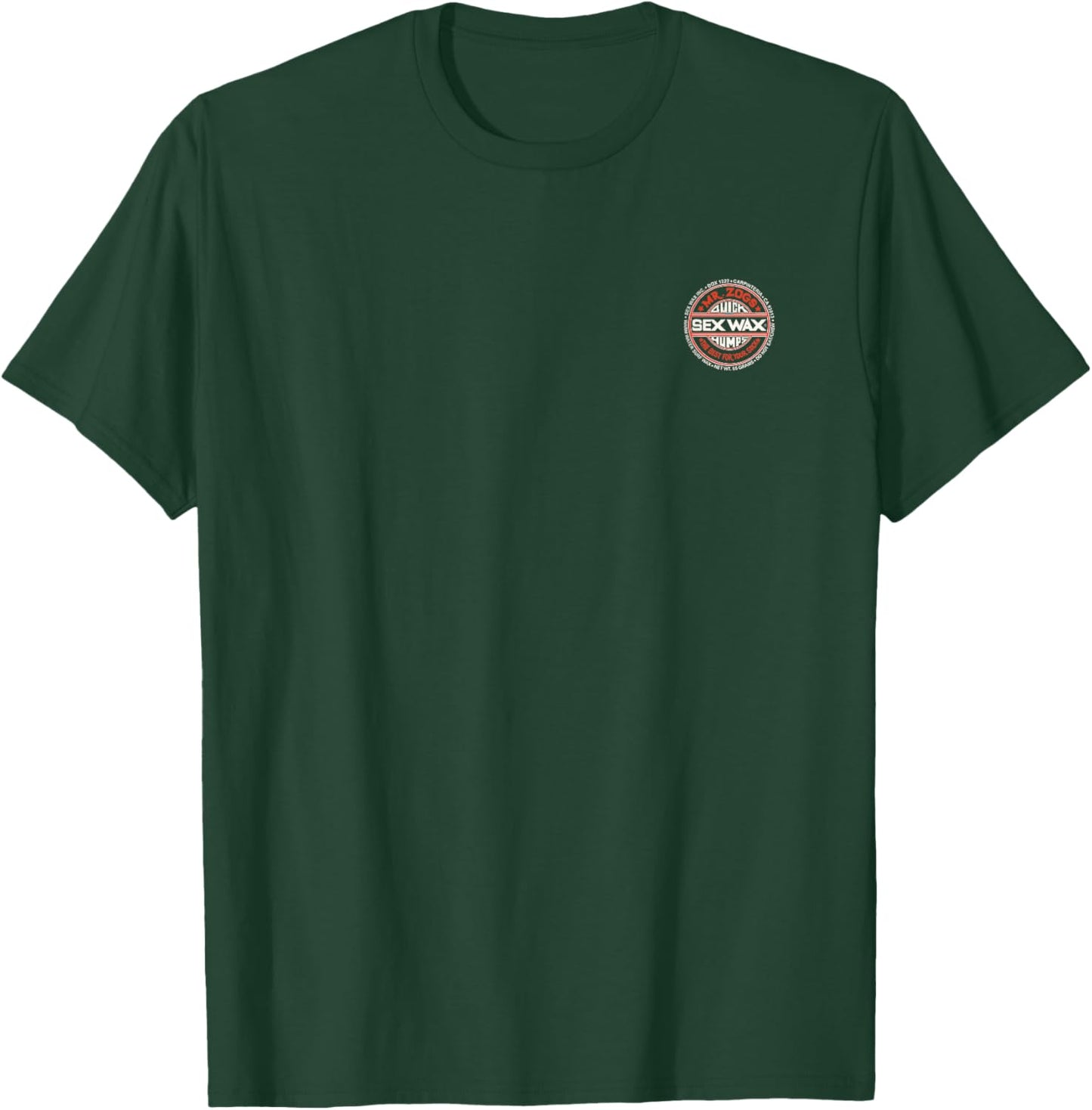 Sex Wax Surf Beach Club Apparel T-Shirt - T-Shirt | Forest