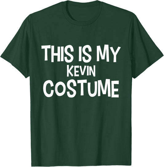 This is My Kevin Costume Halloween Simple Costume T-Shirt - T-Shirt | Forest