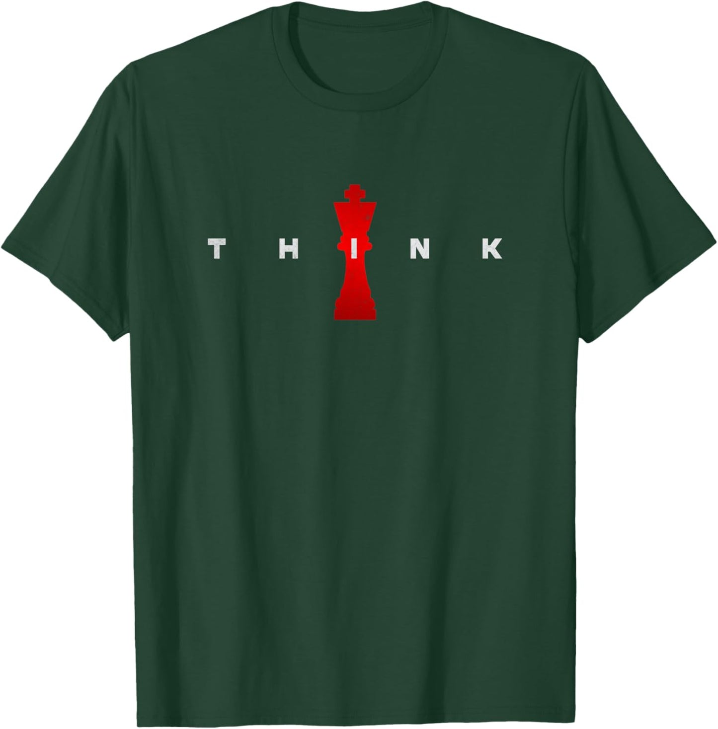 Chess Player Lover Think Art Chess Pieces Kids T-Shirt - T-Shirt | Forest