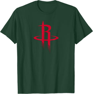 NBA Houston Rockets Offizielles Lizenzprodukt T-Shirt - T-Shirt | Forest