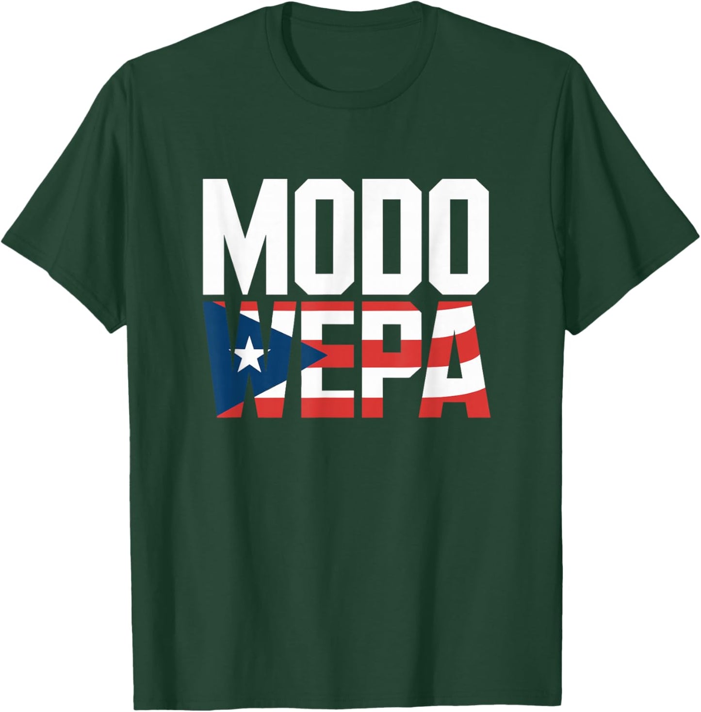 Wepa Porto Rico Boricua Bori Design for A Puerto Rican T-Shirt - T-Shirt | Forest