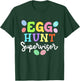 Egg Hunt Supervisor Funny Easter Mom Dad Men Women Kids T-Shirt - T-Shirt | Forest