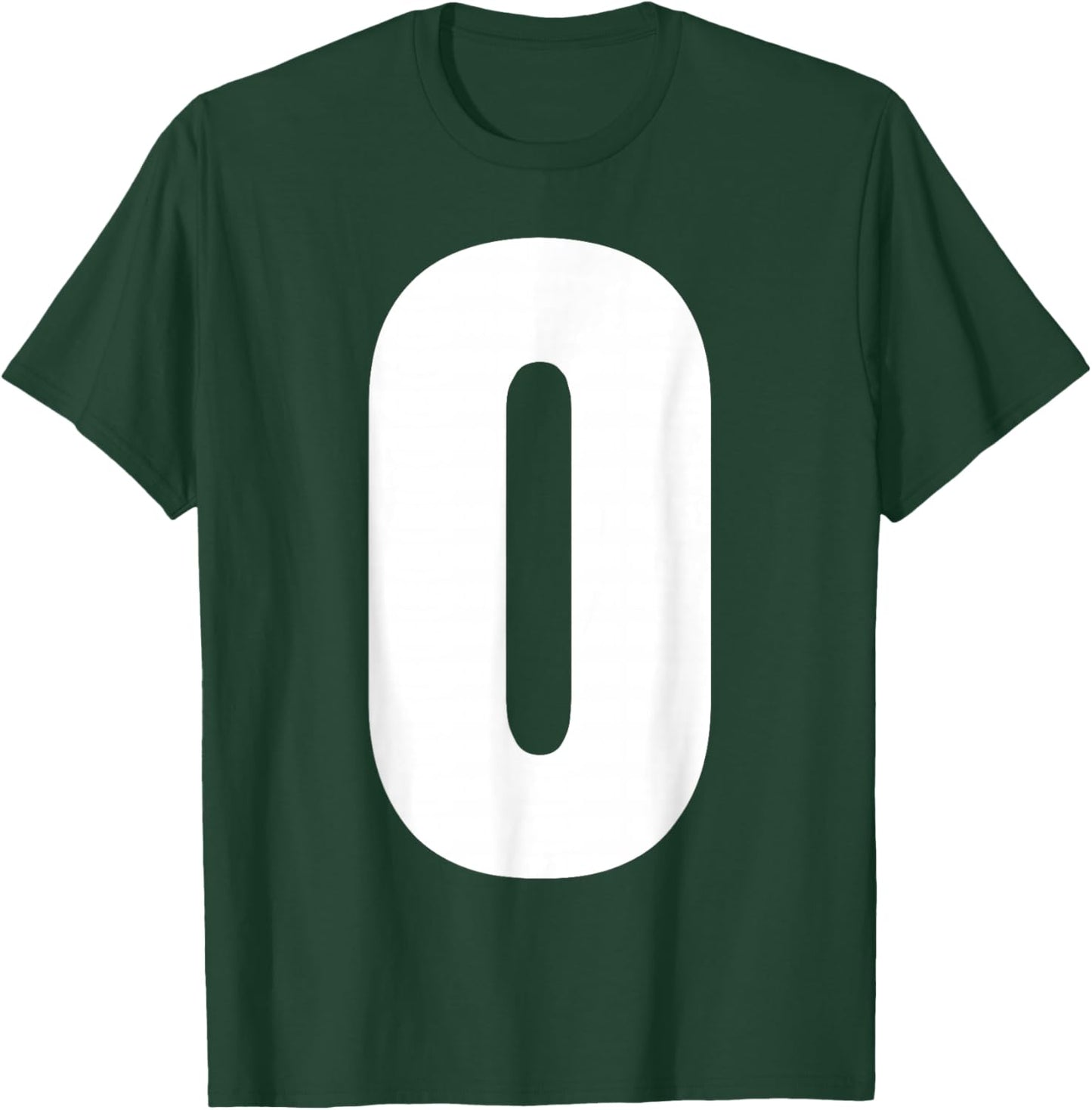Letter O Capital Bold Alphabet Matching Monogram T-Shirt - T-Shirt | Forest