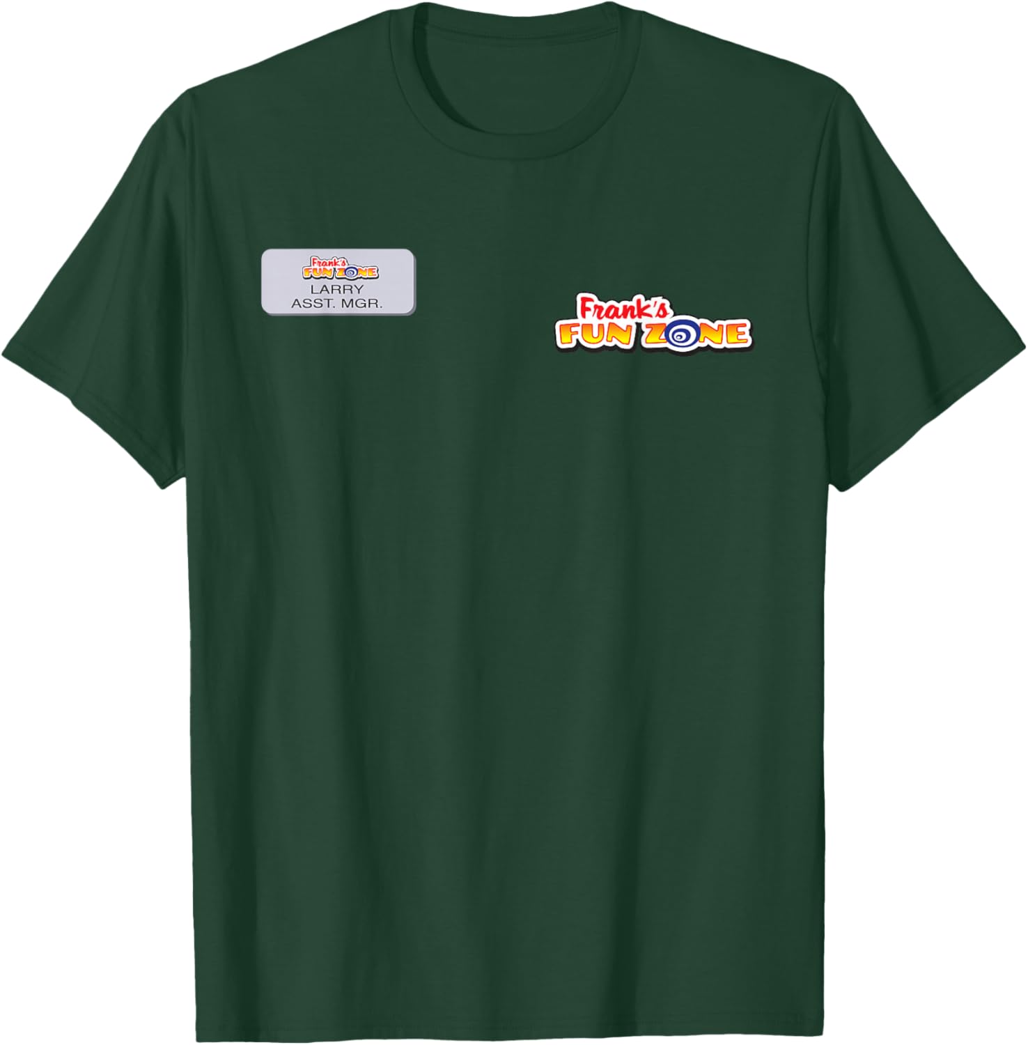Brooklyn Nine-Nine Frank’s Fun Zone Larry Asst Manager T-Shirt - T-Shirt | Forest