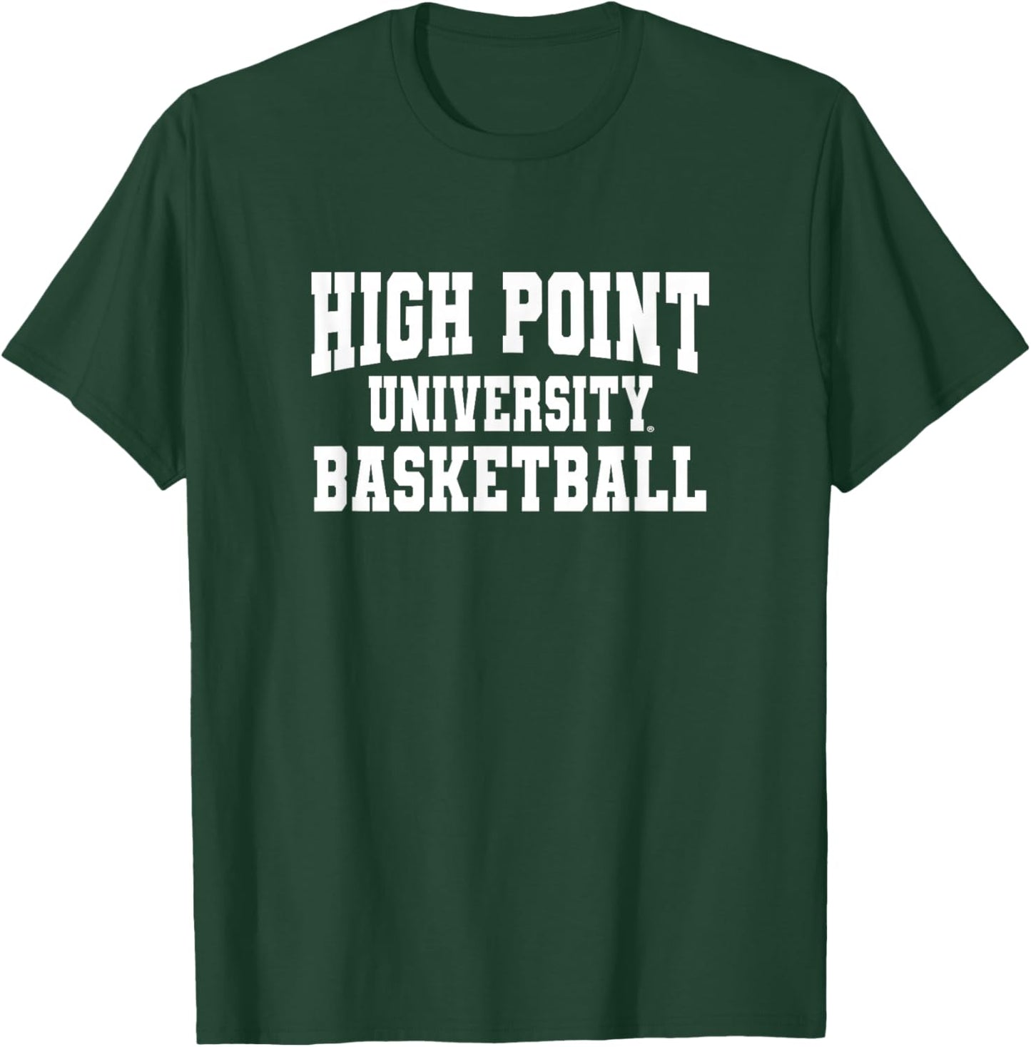 High Point University Panthers Basketball NCAA HP15 T-Shirt - T-Shirt | Forest