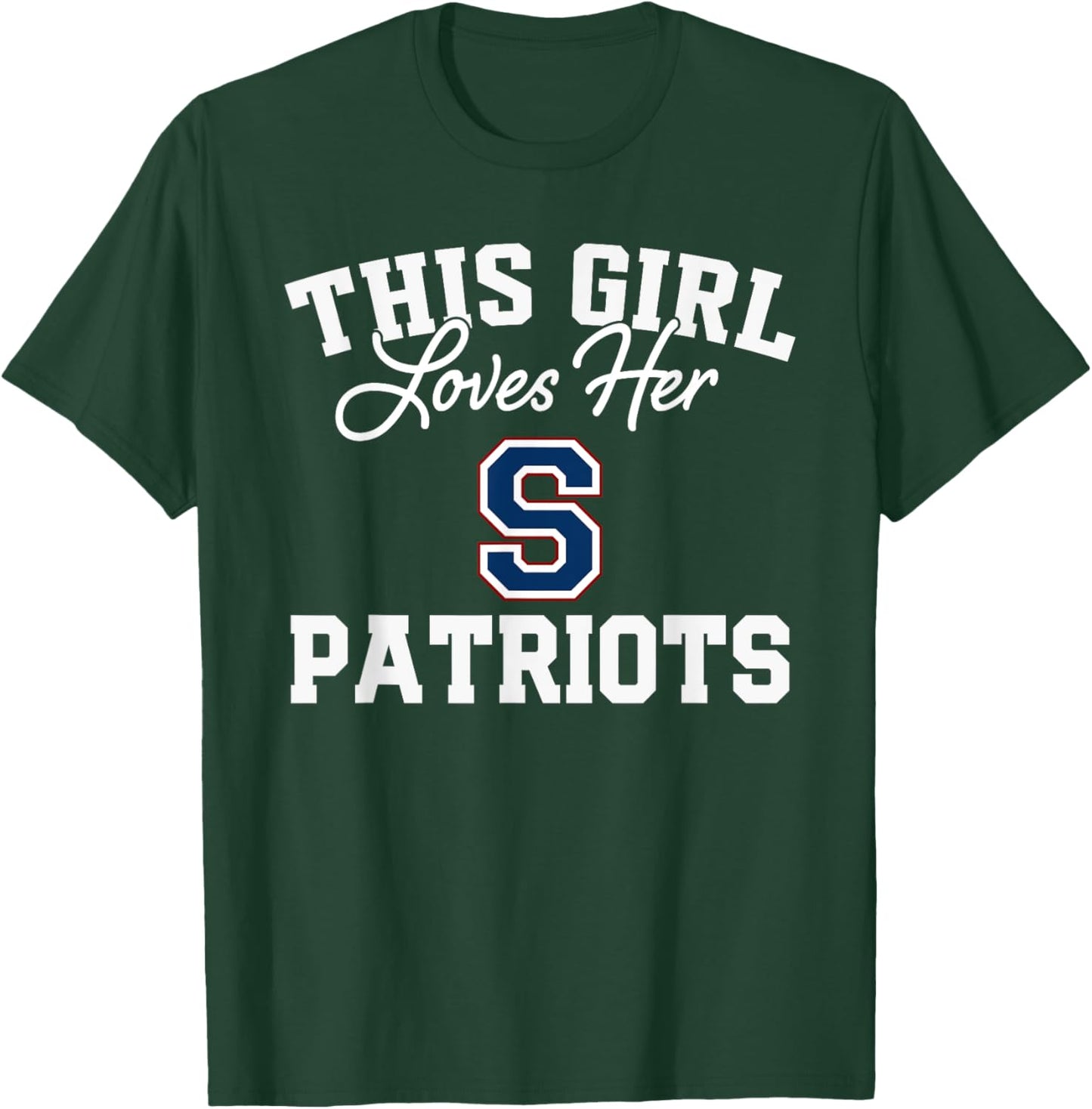 Logo This Girl Loves Her HS T-Shirt - T-Shirt | Forest